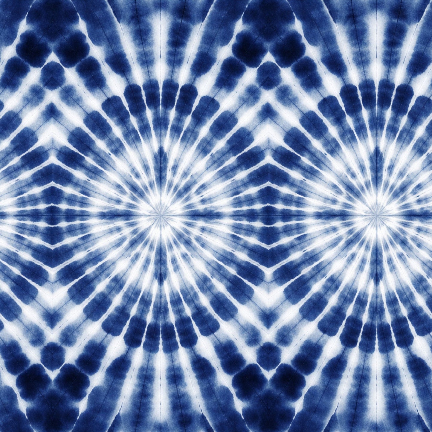 Indigo Shibori Tie Dye Pattern 14 Quilting Cotton Fabric