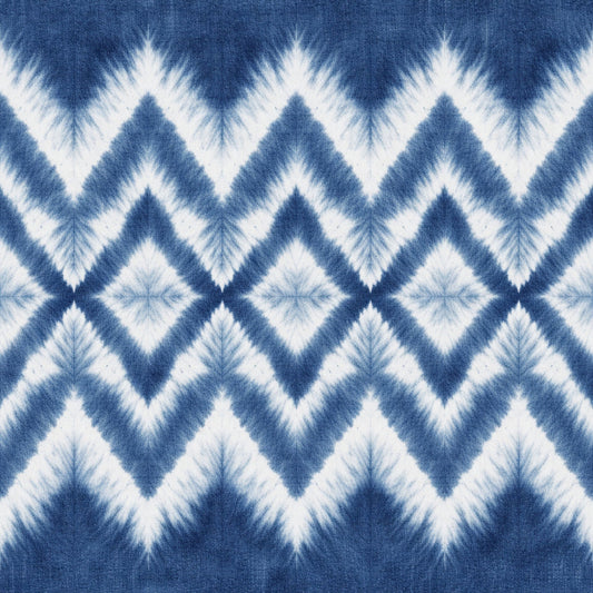 Indigo Shibori Tie Dye Pattern 8 Quilting Cotton Fabric