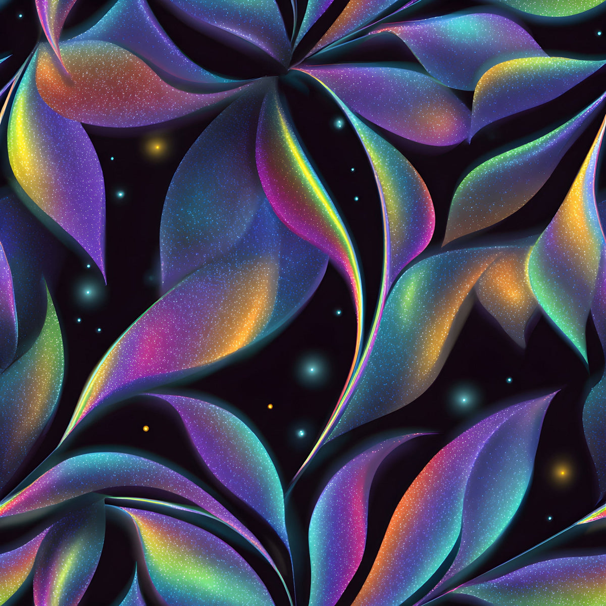 Galaxy Glaze Pattern 10 Minky Fabric