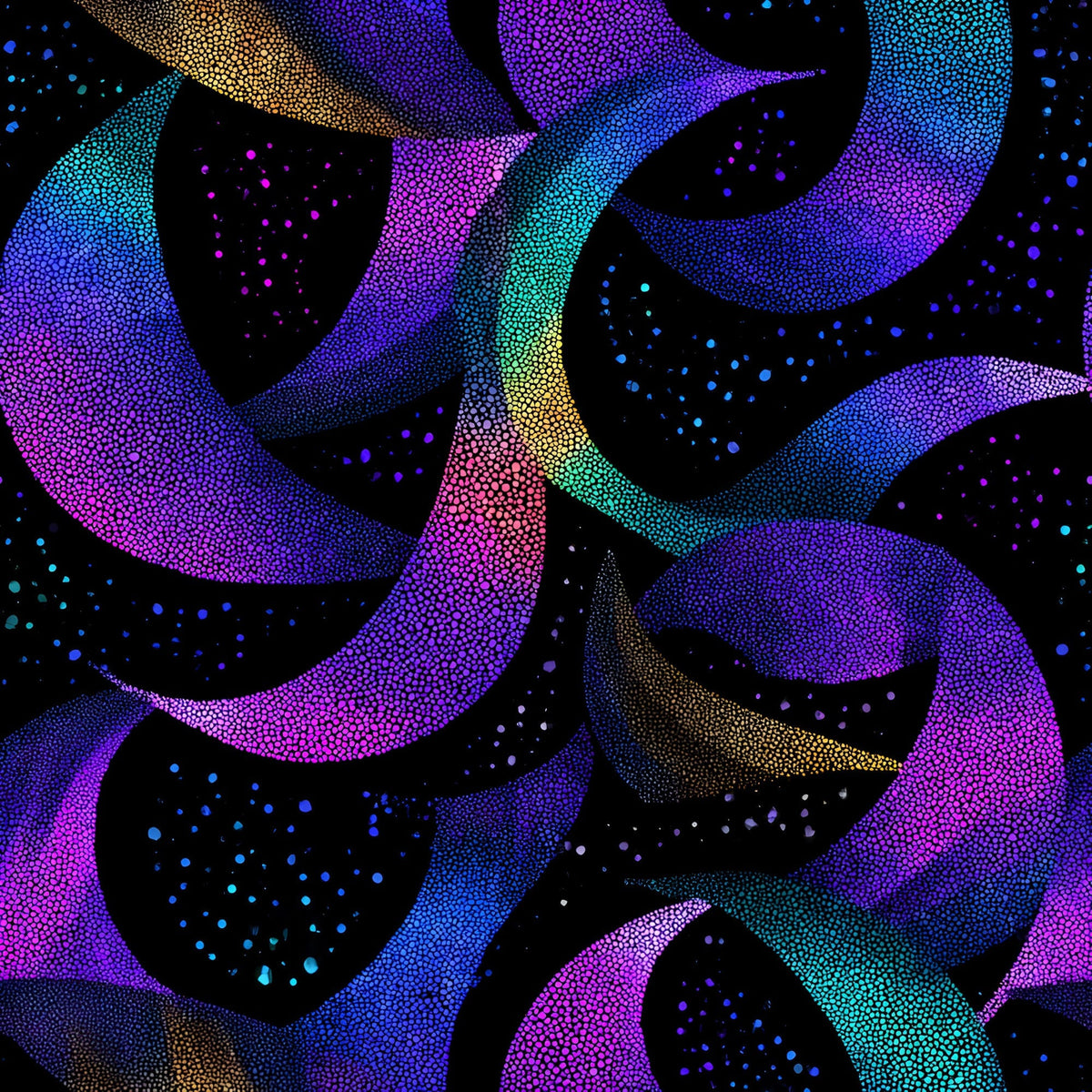 Galaxy Glaze Pattern 12 Minky Fabric