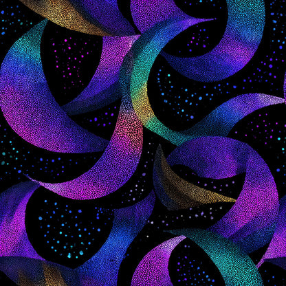 Galaxy Glaze Pattern 12 Minky Fabric
