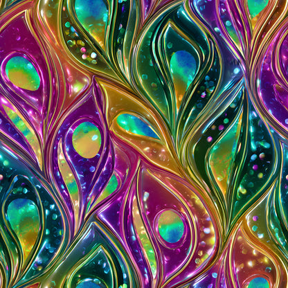 Galaxy Glaze Pattern 14 Minky Fabric