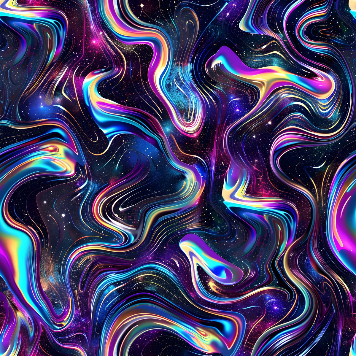 Galaxy Glaze Pattern 4 Minky Fabric