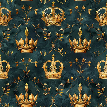 Gilded Regalia Pattern 5 Minky Fabric