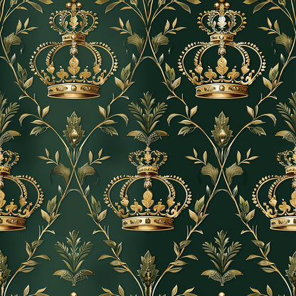 Jamesons Crowns Pattern 7 Quilting Cotton Fabric