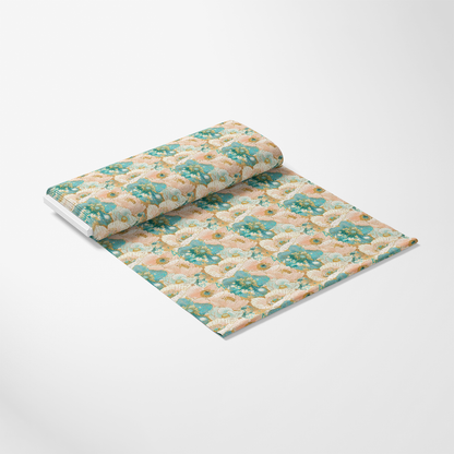Japanese Blossoms Pattern 16 Quilting Cotton Fabric