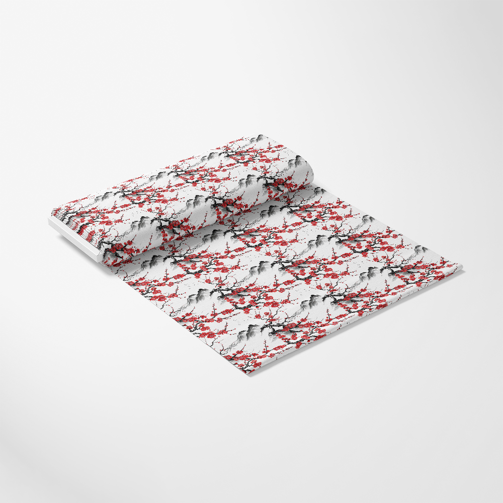 Japanese Cherry Blossoms 10 Quilting Cotton Fabric