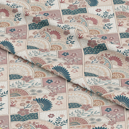 Japanese Kimono Pattern 10 Quilting Cotton Fabric