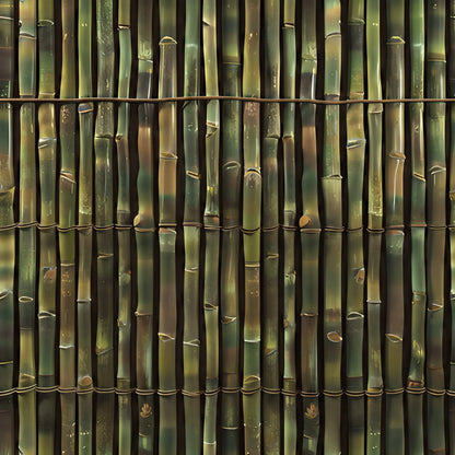 Japanese Zen Garden Pattern 11 Minky Fabric