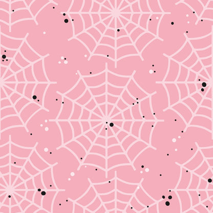 Pastel Spiderwebs Pattern 5 Minky Fabric