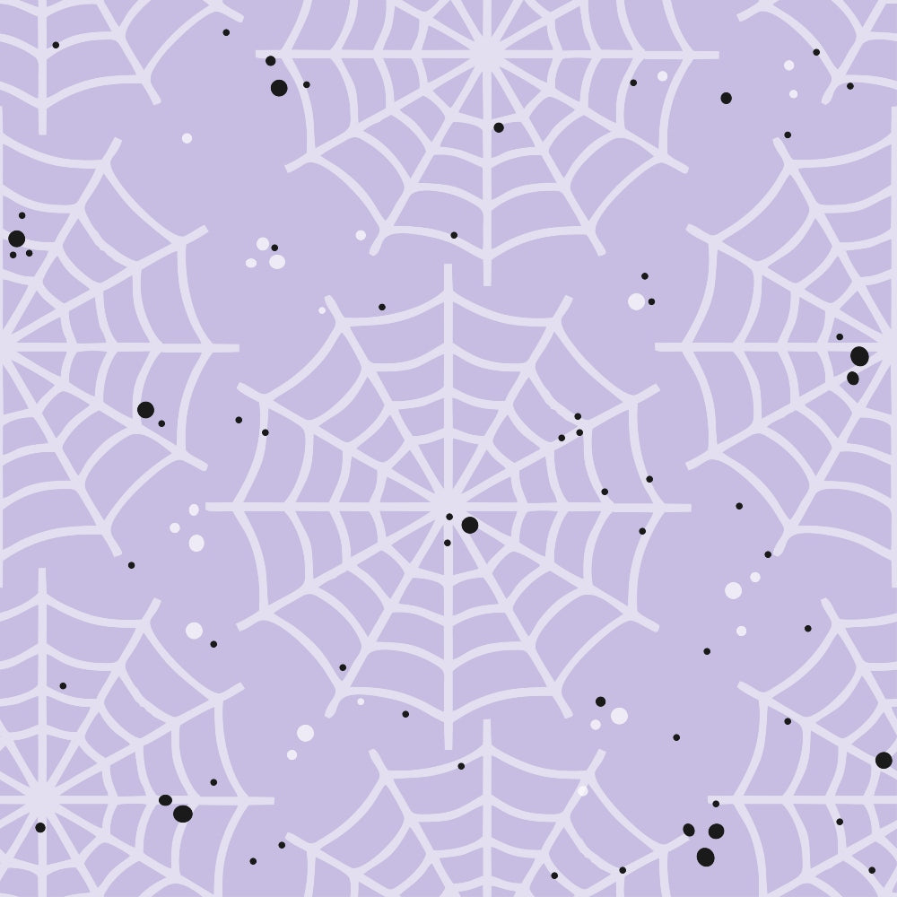 Pastel Spiderwebs Pattern 7 Minky Fabric