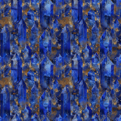 Sapphire Quarry Pattern 2 Minky Fabric