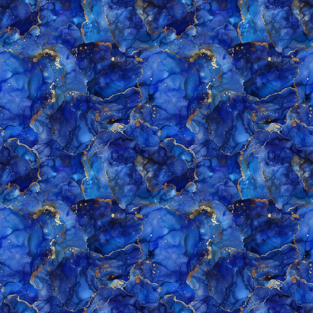 Sapphire Quarry Pattern 7 Minky Fabric