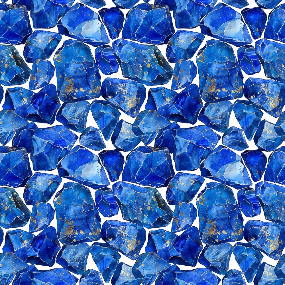 Sapphire Quarry Pattern 8 Minky Fabric