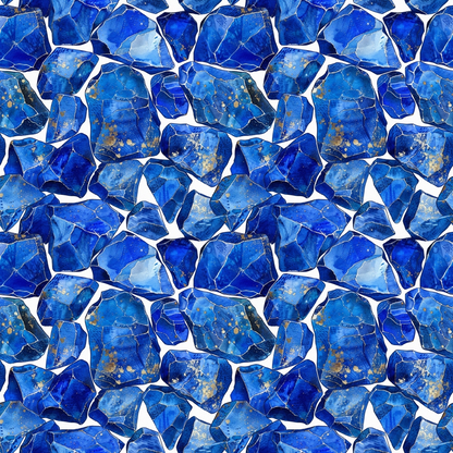 Sapphire Quarry Pattern 8 Minky Fabric