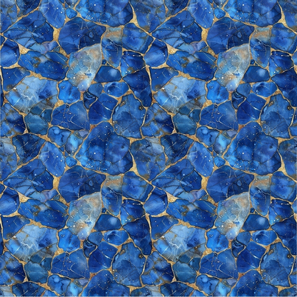 Sapphire Quarry Pattern 9 Minky Fabric