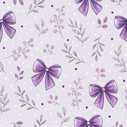 Lavender Cottage Floral Pattern 8 Quilting Cotton Fabric