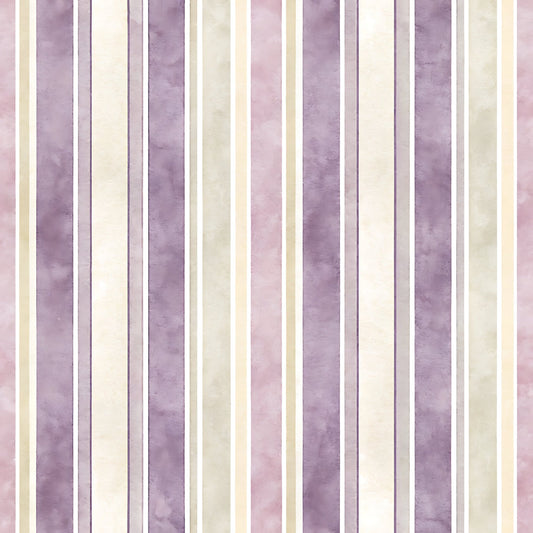 Lavender Vintage Cottagecore Pattern 10 Minky Fabric