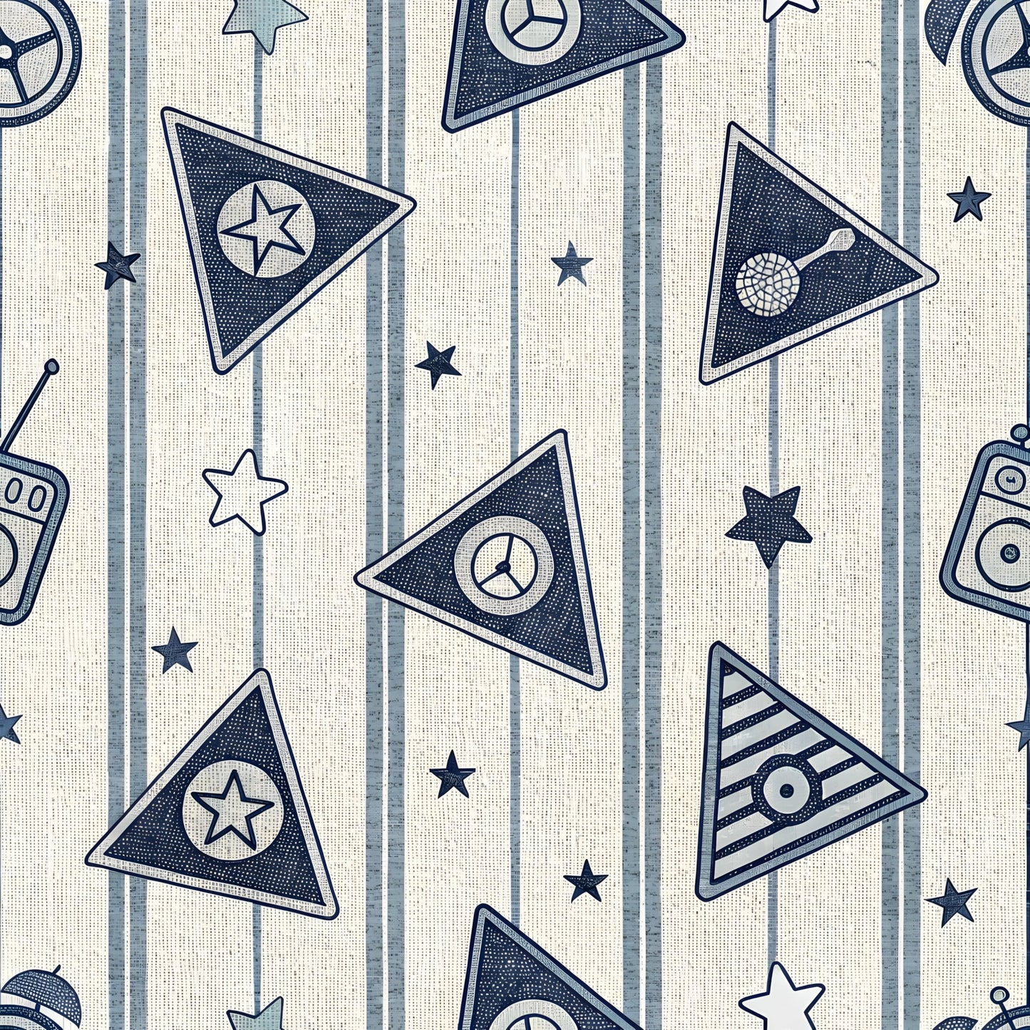 Law Enforcement Pattern 2 Quilting Cotton Fabric