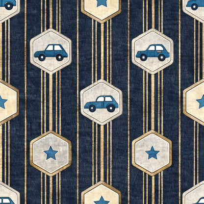 Law Enforcement Pattern 3 Quilting Cotton Fabric