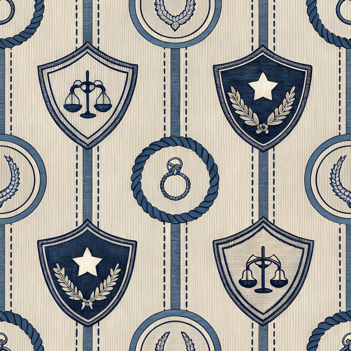 Stitched Denim Pattern 4 Minky Fabric