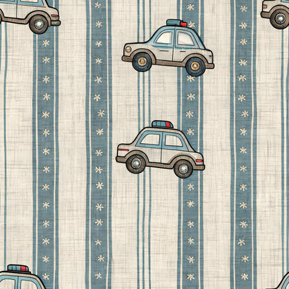 Stitched Denim Pattern 5 Minky Fabric