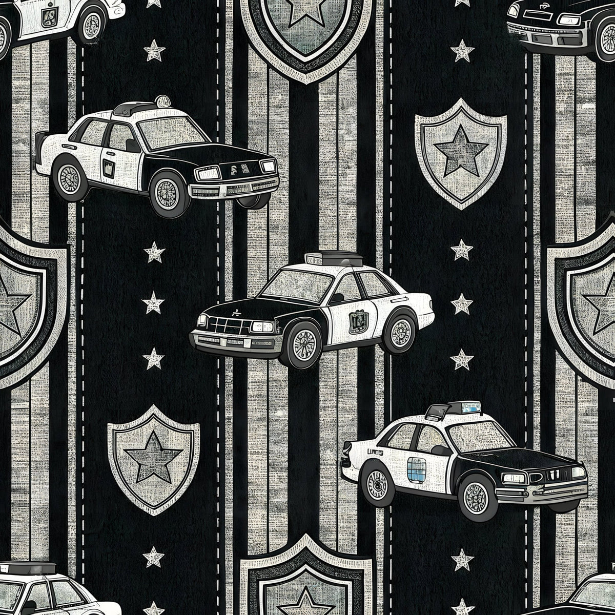 Stitched Denim Pattern 7 Minky Fabric