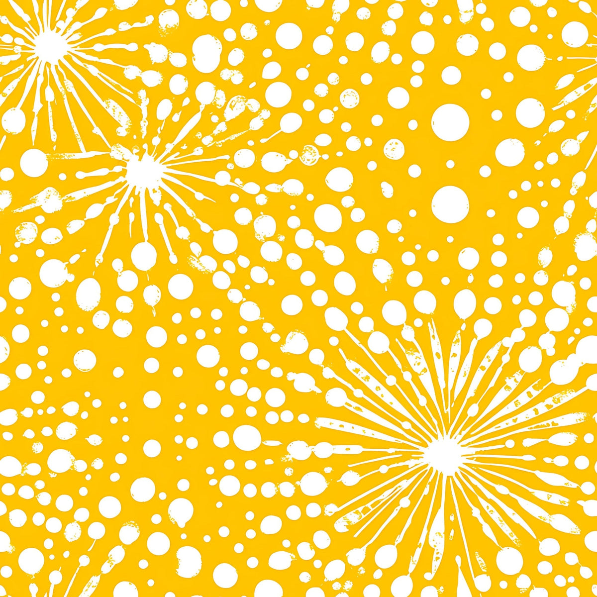 Dandelion Sparklers Pattern 16 Minky Fabric