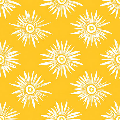 Lemon Burst Pattern 9 Quilting Cotton Fabric