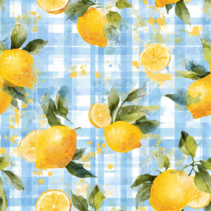 Citrus Picnic Pattern 10 Minky Fabric
