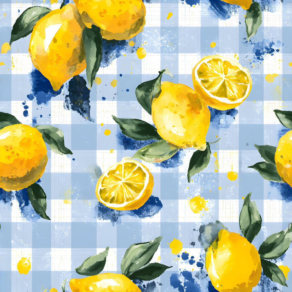 Citrus Picnic Pattern 9 Minky Fabric