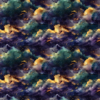 Leo Zodiac Pattern 17 Quilting Cotton Fabric
