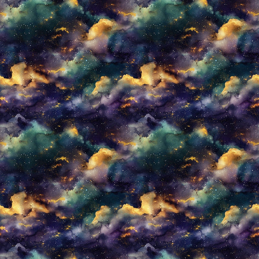 Leo Zodiac Pattern 17 Quilting Cotton Fabric