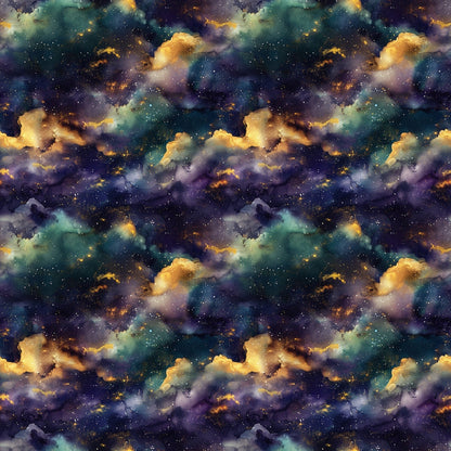 Midnight Sunflowers Pattern 17 Minky Fabric