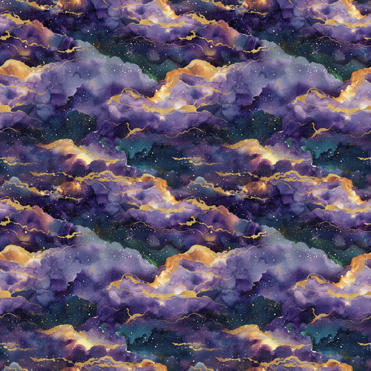 Leo Zodiac Pattern 18 Quilting Cotton Fabric