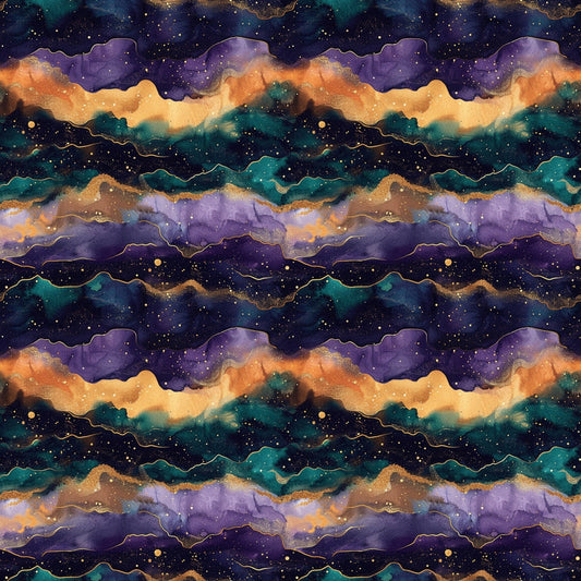 Leo Zodiac Pattern 19 Quilting Cotton Fabric