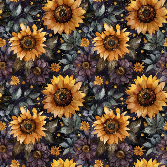 Leo Zodiac Pattern 8 Quilting Cotton Fabric