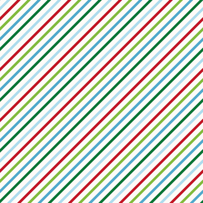 North Pole Post Pattern 10 Minky Fabric