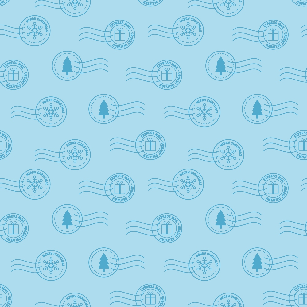 North Pole Post Pattern 14 Minky Fabric