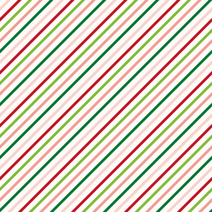 North Pole Post Pattern 2 Minky Fabric