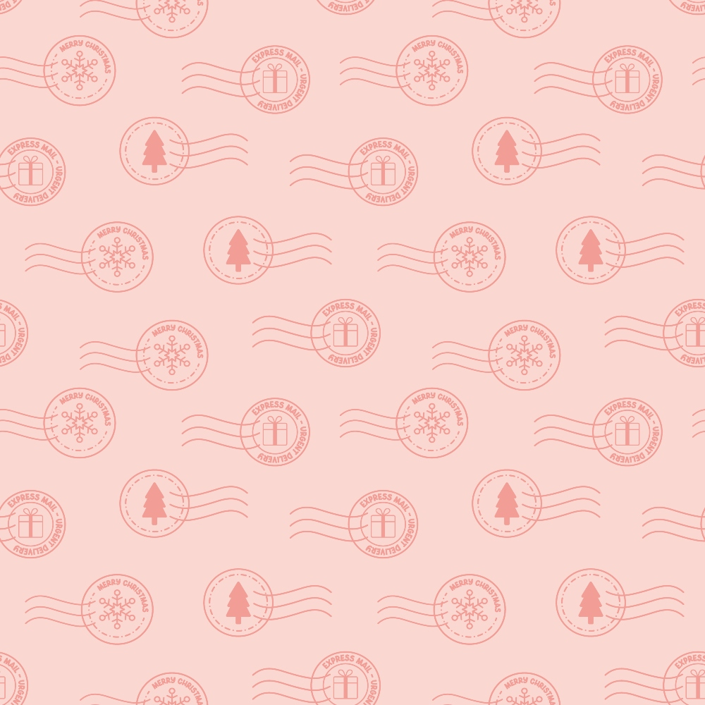 North Pole Post Pattern 6 Minky Fabric