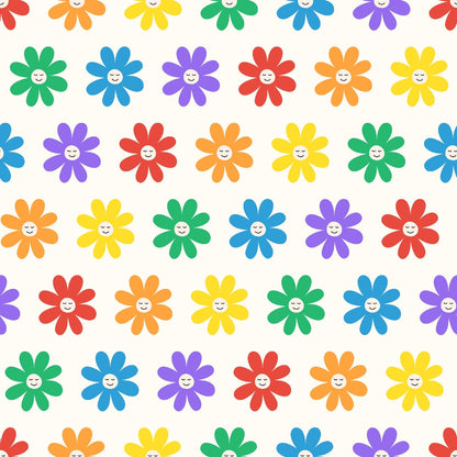 Rainbow Daydream Pattern 11 Minky Fabric