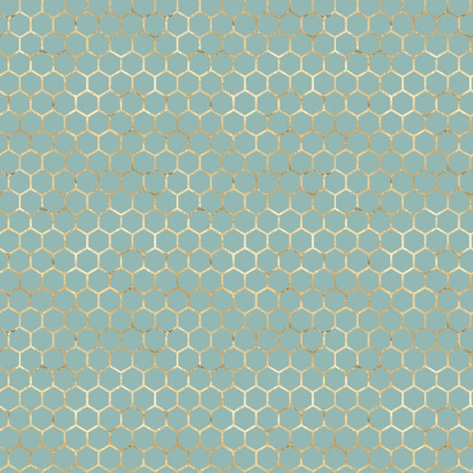 Lovely Bee Pattern 1 Quilting Cotton Fabric