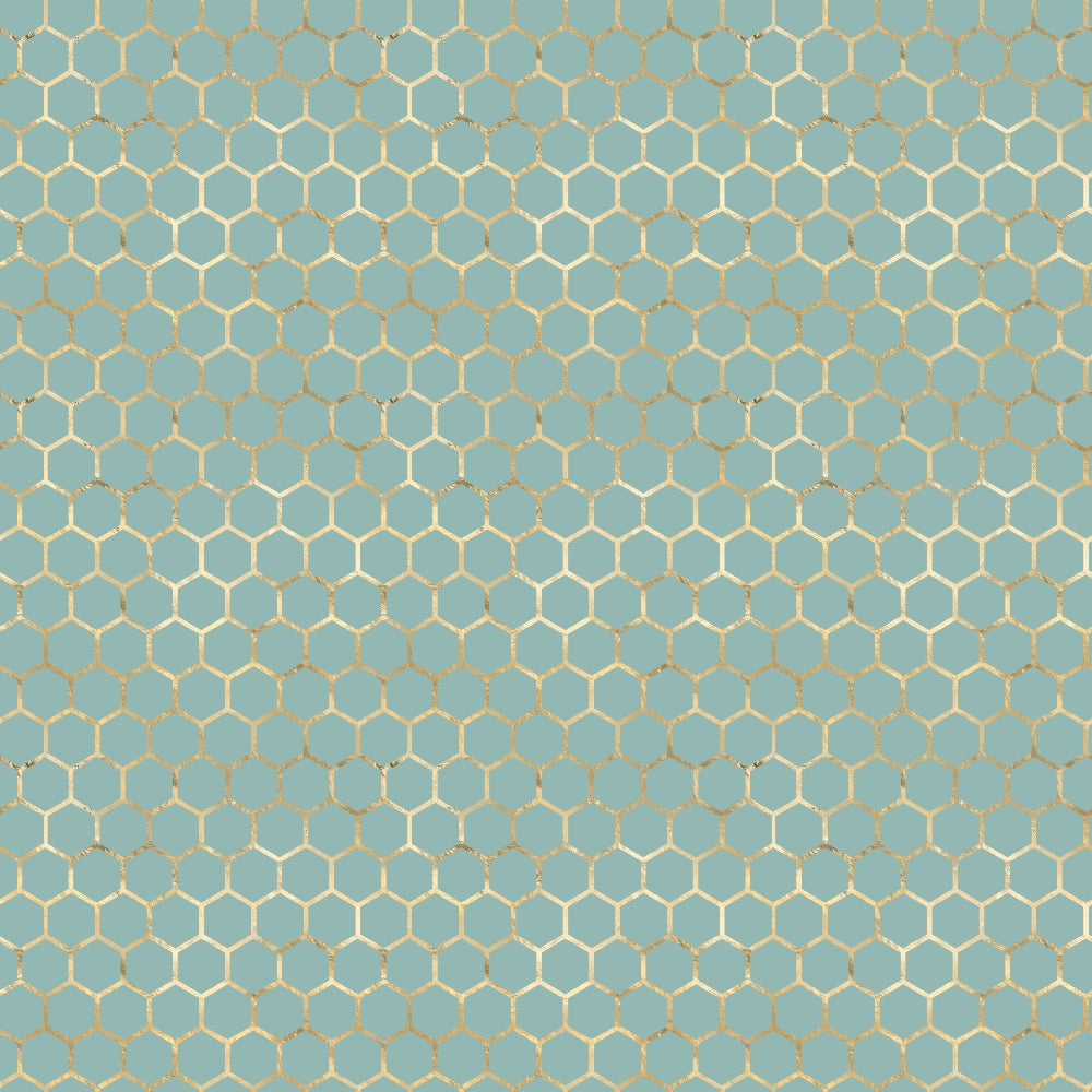 Gilded Hive Pattern 1 Minky Fabric