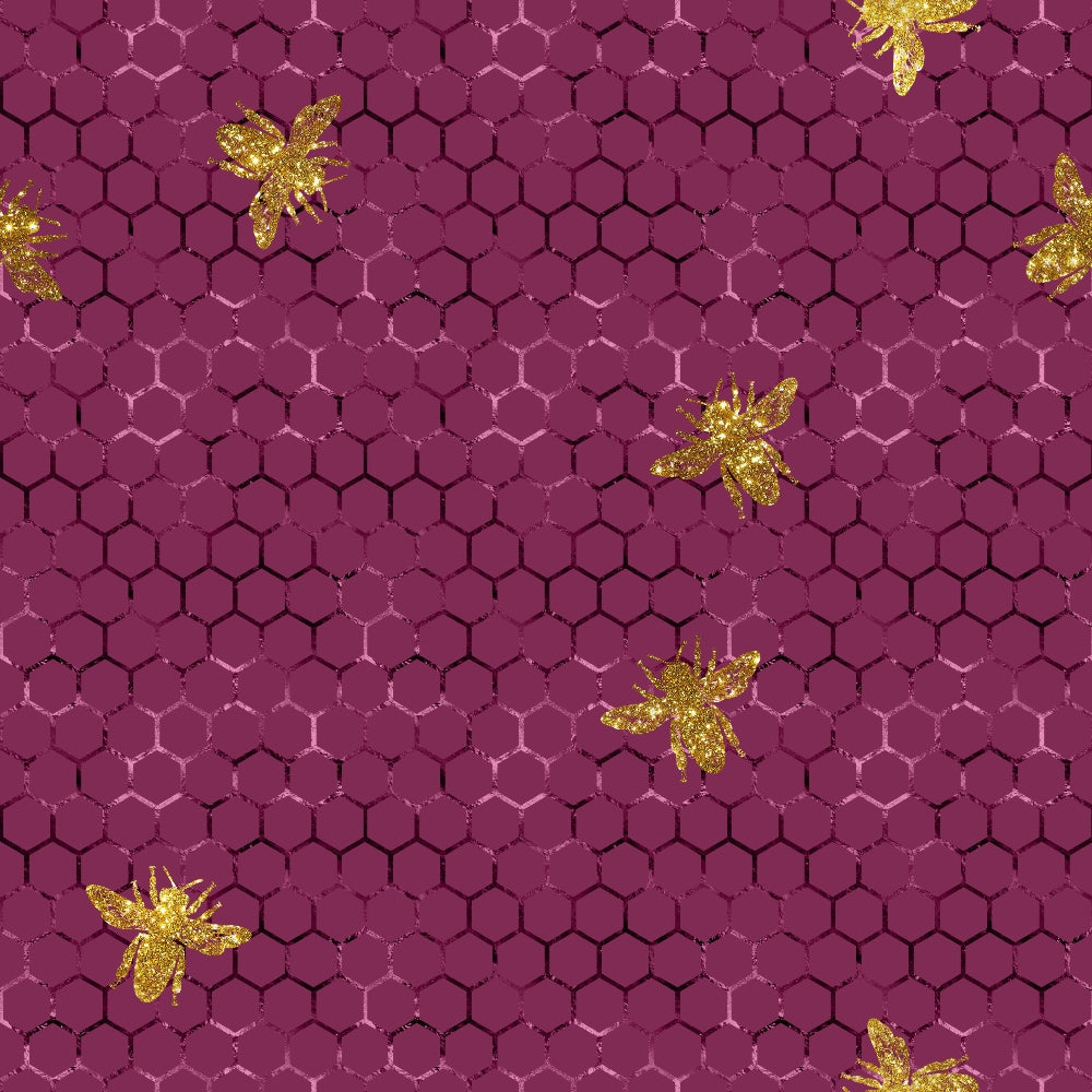 Gilded Hive Pattern 11 Minky Fabric
