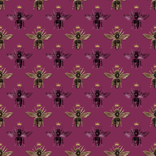 Lovely Bee Pattern 12 Quilting Cotton Fabric