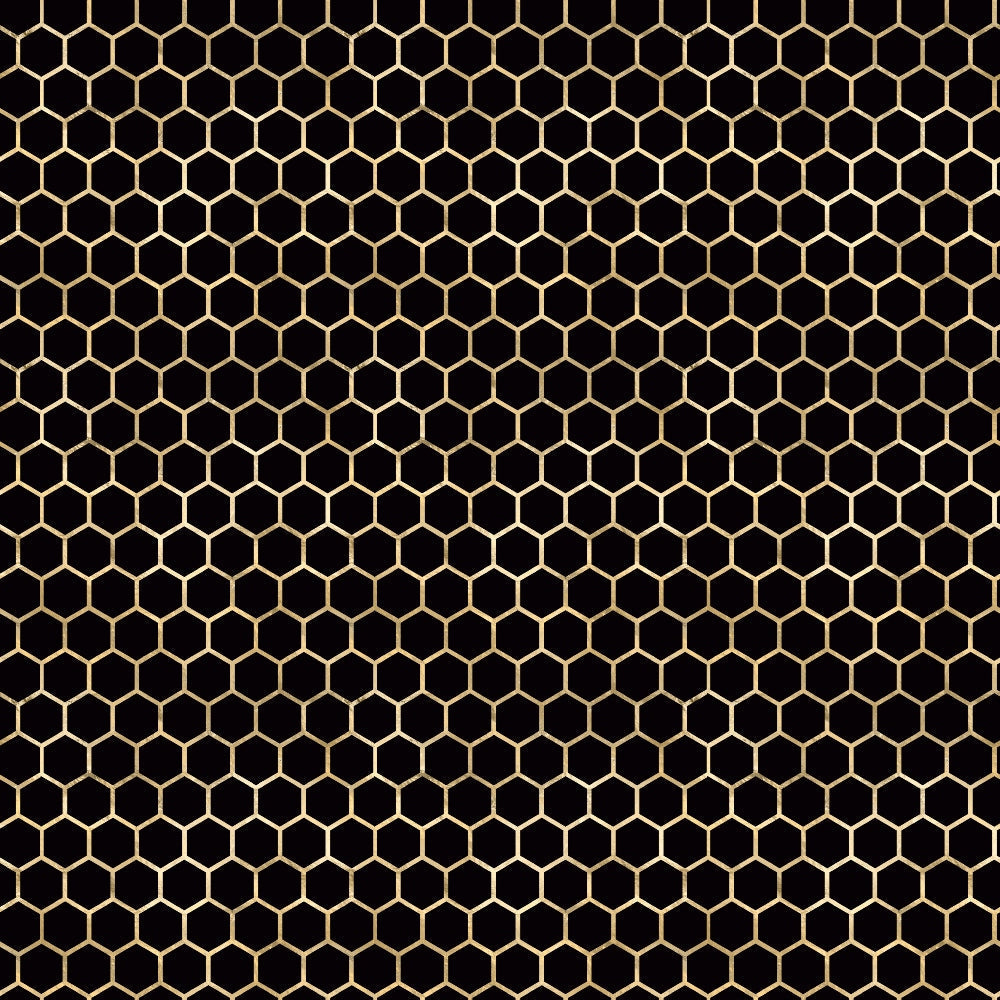 Gilded Hive Pattern 13 Minky Fabric