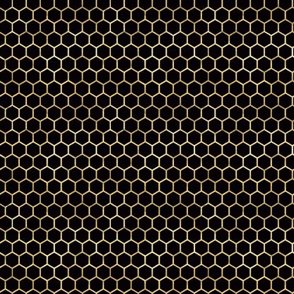 Gilded Hive Pattern 13 Minky Fabric