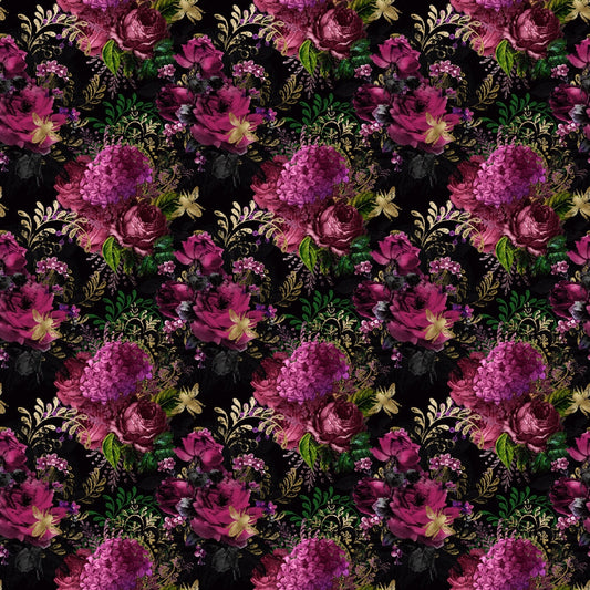 Lovely Bee Pattern 14 Quilting Cotton Fabric