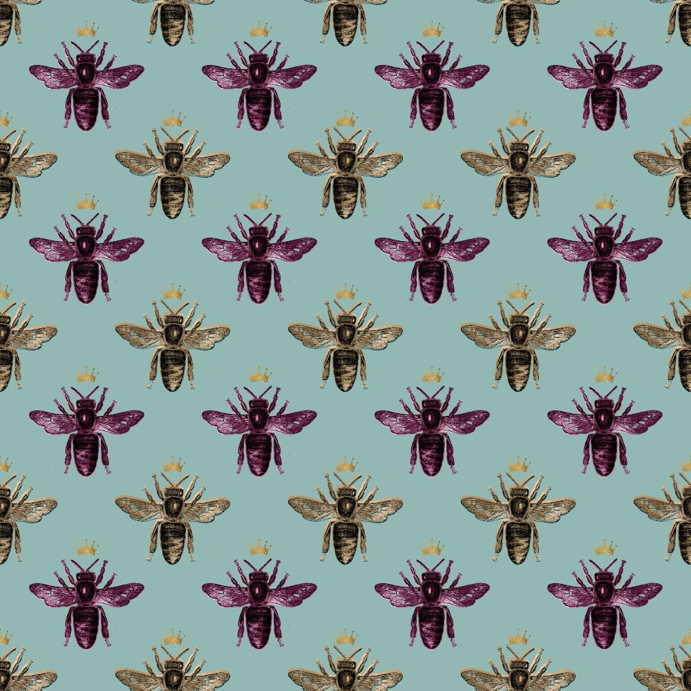 Gilded Hive Pattern 2 Minky Fabric